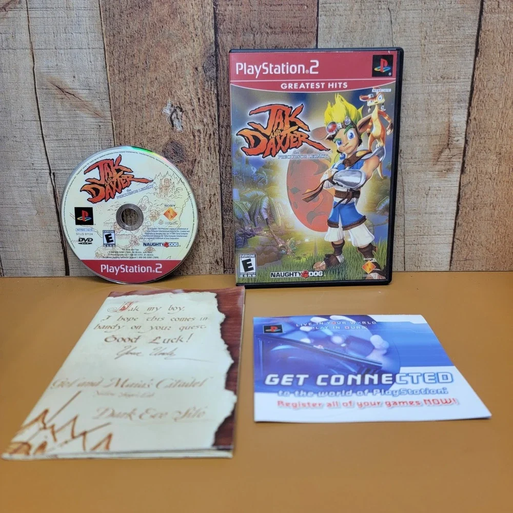 Jak And Daxter The Precursor Legacy - Sony Playstation 2 PS2